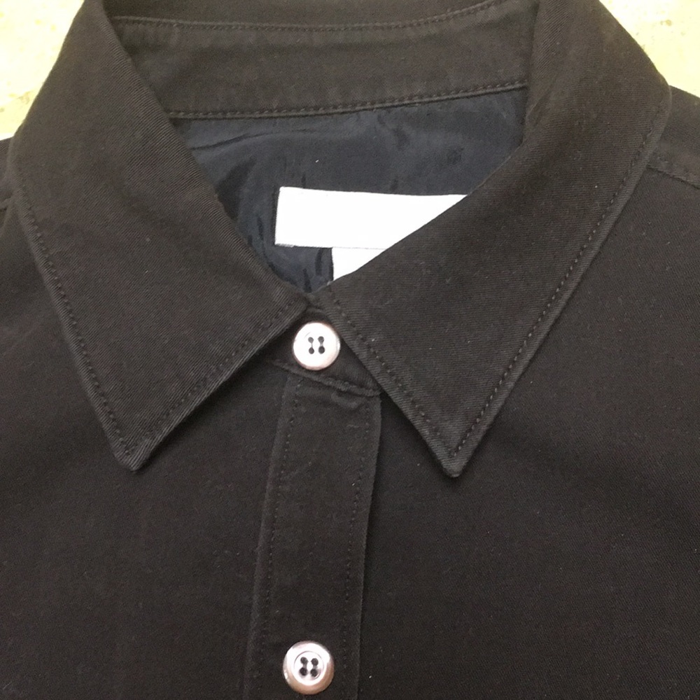 EUC J. Crew deep chocolate brown Button down blouse - Picture 2 of 11